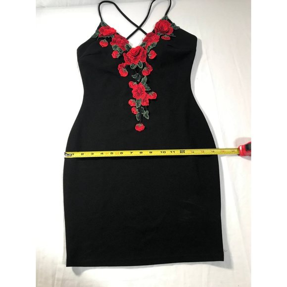 Windsor Little Black Dress Womens sz Small Black - Picture 5 of 9